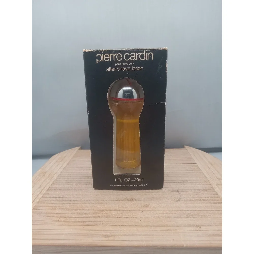 Pierre Cardin for Men After Shave Lotion – 1oz Splash – New Box Has Wear Vintage